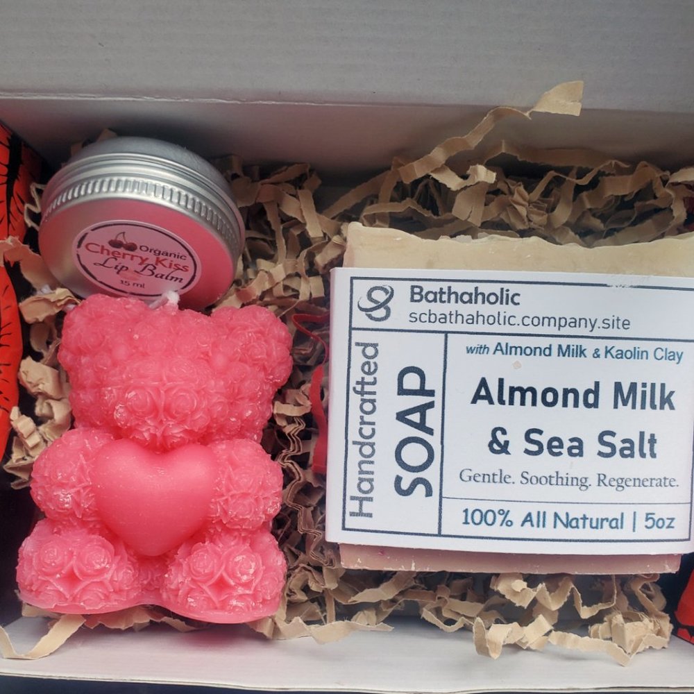 Rose Teddy Bear Candle Valentines Special Gift sets - Picture 3 of 4